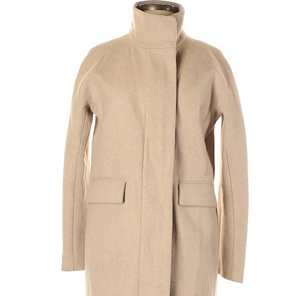 J. Crew Stadium Cloth Wool Cocoon Coat
